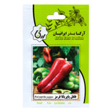 بذر فلفل پاپریکا همه رنگ آرکا بذر ایرانیان کد ARK-A-ARK-04 وزن 30 گرم مجموعه 4 عددی