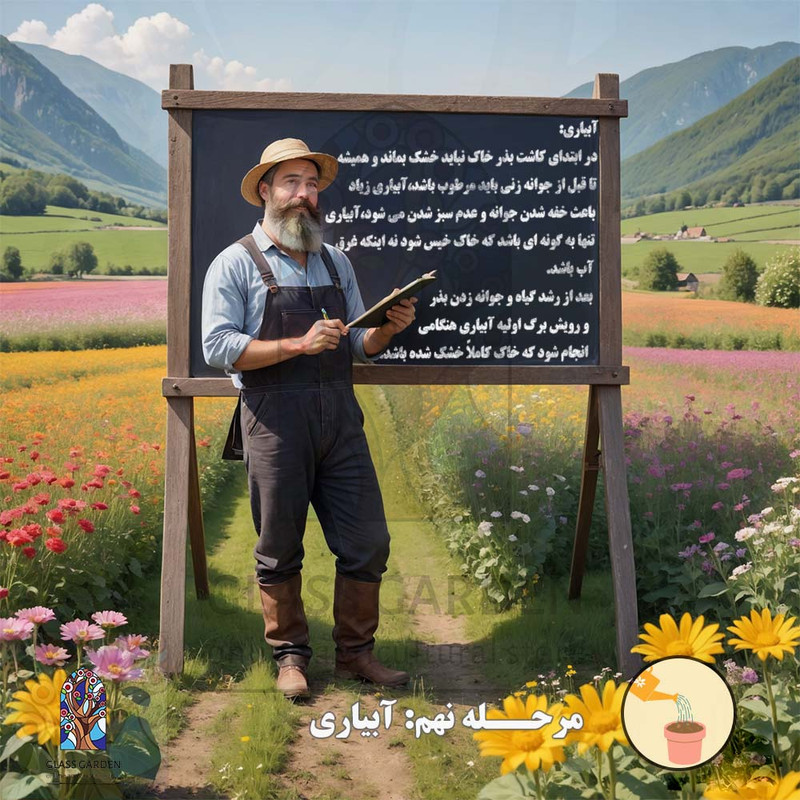 بذر گوجه چری گیلاسی درشت گوجه گردویی گلس گاردن مدل GL50