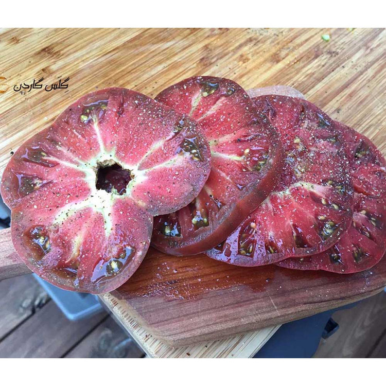 بذر گوجه چروکی بنفش درشت گلس گاردن مدل GL10