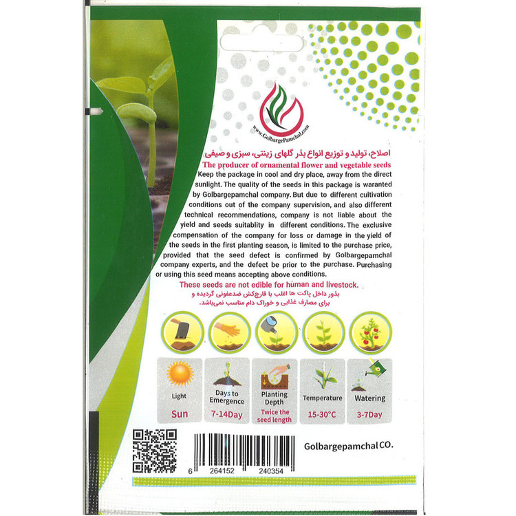 بذر خربزه خاتونی جی پی سید مدل GP2248