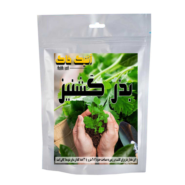 بذر گشنیز آنتیک خاک مدل اصلاح شده کد GSH