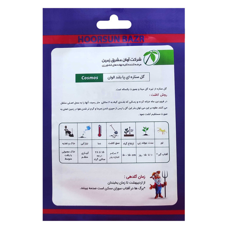 بذر گل ستاره ای هورسان کد HSN-037