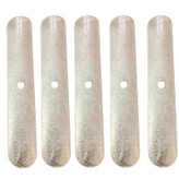 بست زوار نایلون گلخانه ای مدل گالوانیزه کد 12cm بسته 5 عددی