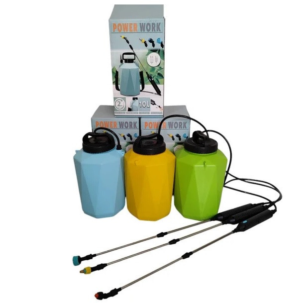 سمپاش شارژی پاورورک مدل 10L گنجایش 10 لیتر