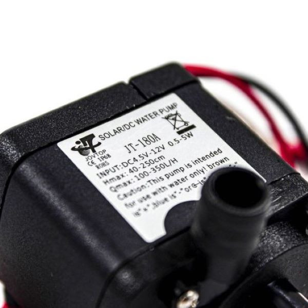 پمپ آب 0,007 اسب بخار سولار مدل 12v-jt-180a