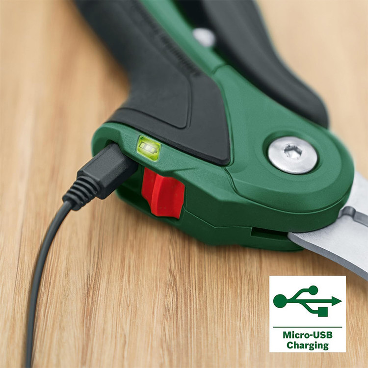 قیچی باغبانی شارژی بوش مدل Easy prune 3.6-25MM