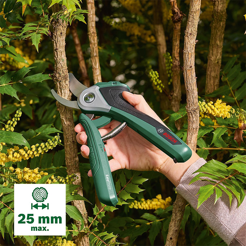 قیچی باغبانی شارژی بوش مدل Easy prune 3.6-25MM