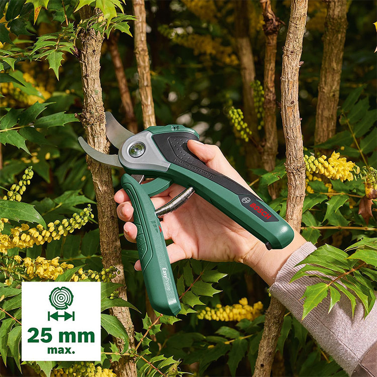 قیچی باغبانی شارژی بوش مدل Easy prune 3.6-25MM