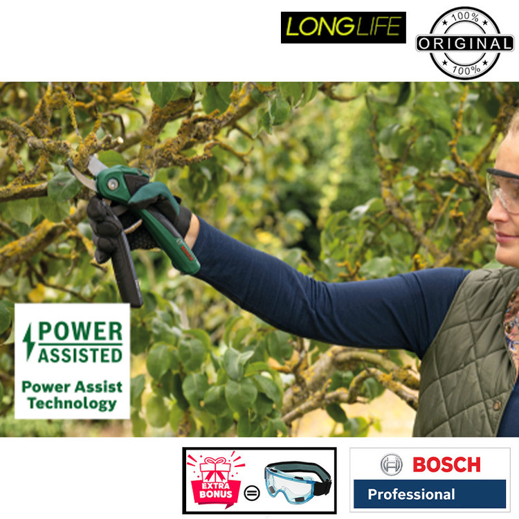 قیچی باغبانی شارژی بوش مدل Easy prune 3.6-25MM