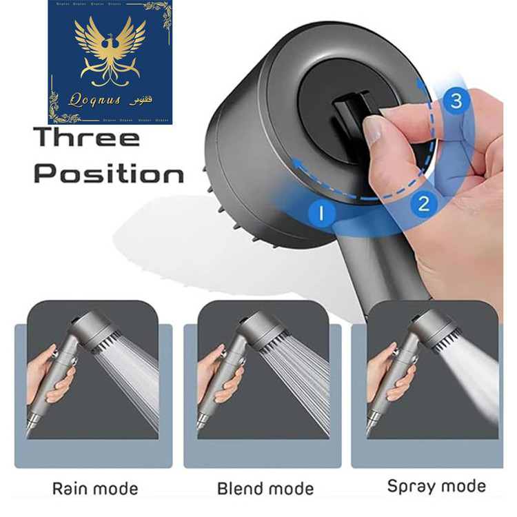 سردوش حمام ققنوس مدل Turbo-Massage لوکس