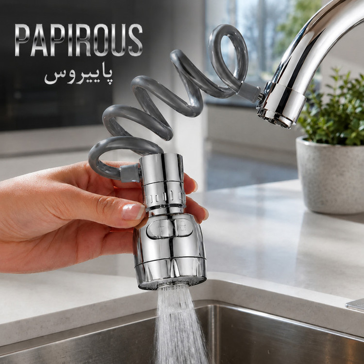 سری شیرآلات پاپیروس مدل شاوری New-Modern