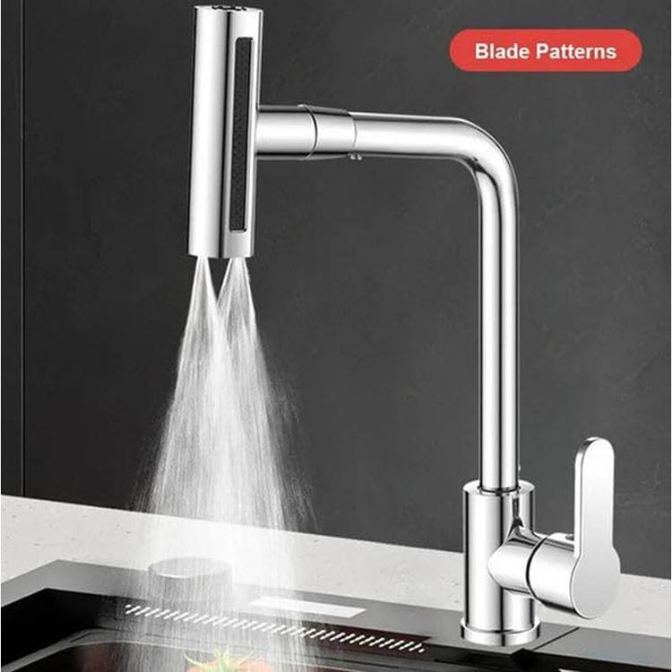 سری شیرآلات پاپیروس مدل چندحالته آبشاری LUX
