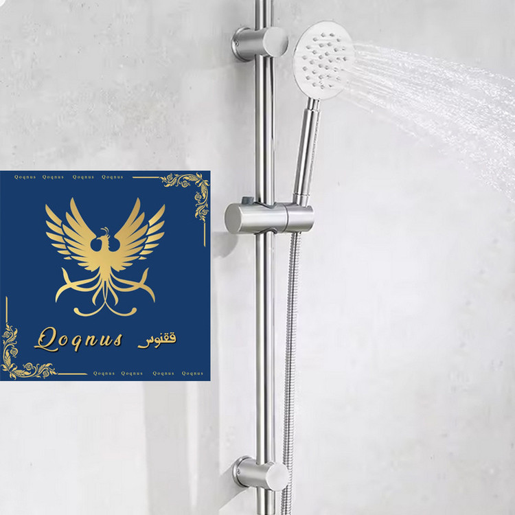 سردوش حمام ققنوس مدل استیل اشنایدر
