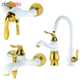 شیرآلات جزیره مدل سورن کد SS-MJ-105-107 مجموعه 4 عددی