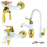 شیرآلات جزیره مدل سورن کد SS-MJ-105-107 مجموعه 4 عددی