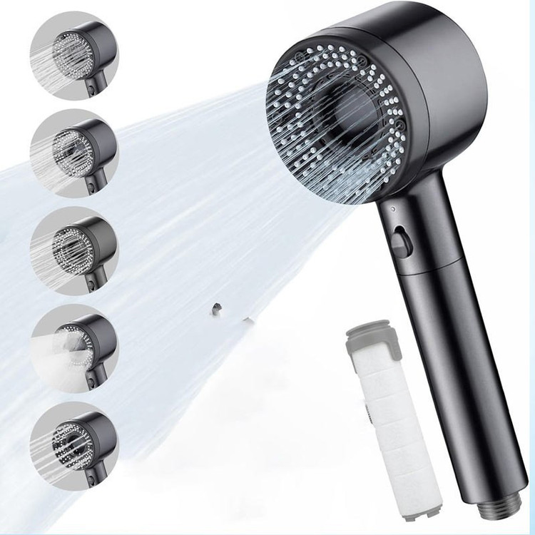 سردوش حمام ققنوس مدل چند حالته فیلتردار Spring