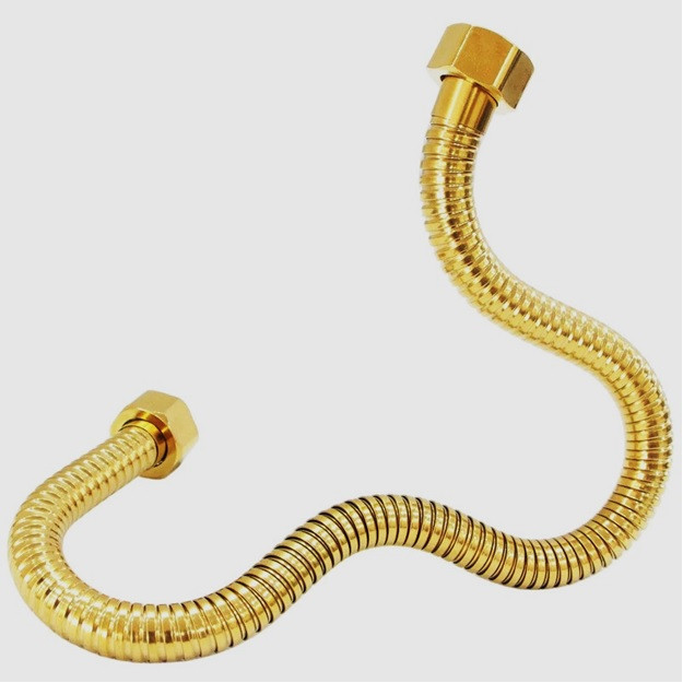 شلنگ و رابط دوش حمام ریکان مدل TA مجموعه دو عددی