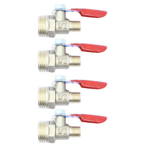 شیر ورودی ساید و کولر دینا مدل DN-010123 بسته 4 عددی