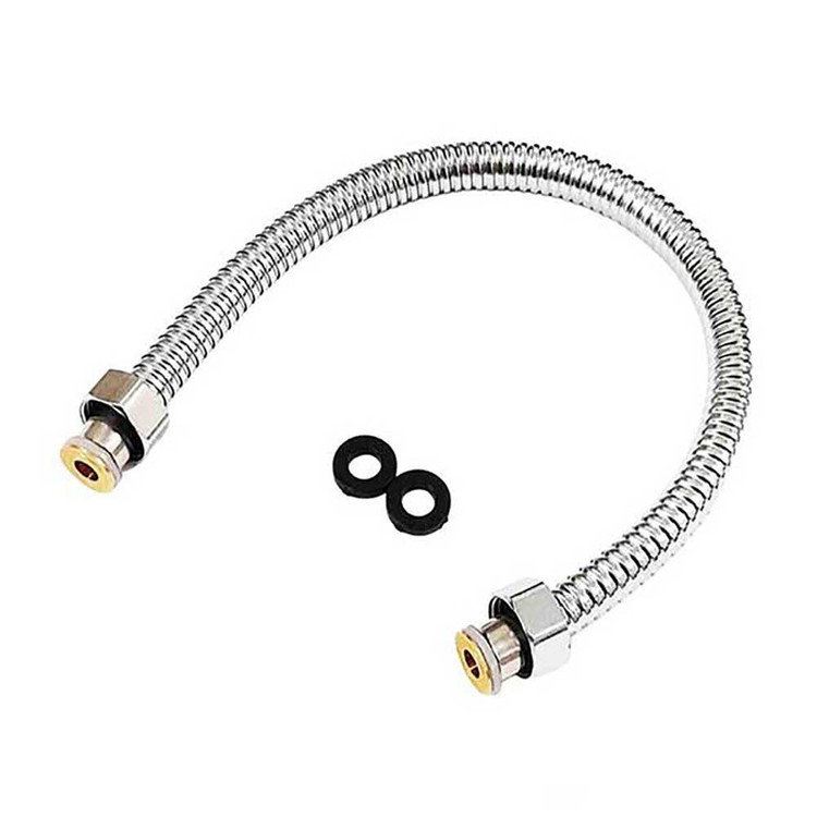 شلنگ رابط دوش حمام مدل ریزبافت steel کد 40