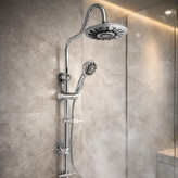 علم دوش حمام ققنوس مدل یونیورست چراغدار LED-Onix