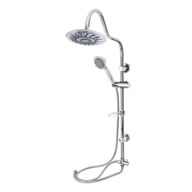 علم دوش حمام ققنوس مدل یونیورست چراغدار LED-Onix