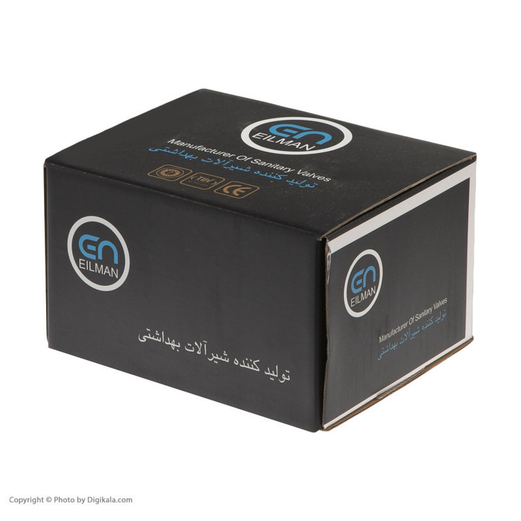 شیر سرویس بهداشتی ایلمان مدل لاله WHH02 به همراه شلنگ توالت