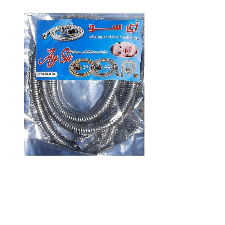 شلنگ رابط دوش حمام آی سو کد AQ -- 50cm