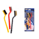 فرچه سیمی مسواکی مدل Three Roughness بسته 3 عددی
