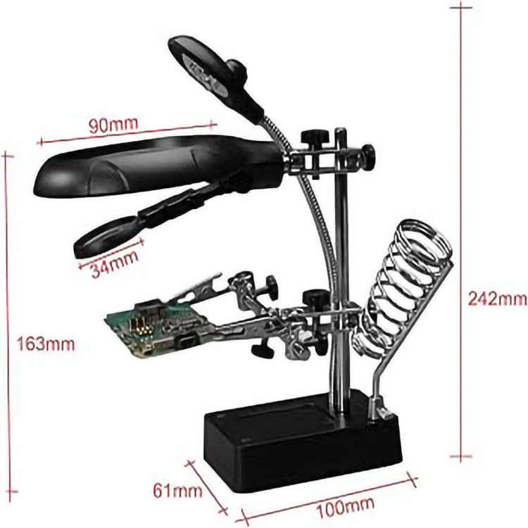 پایه هویه مدل TE-800 به همراه گیره مونتاژ