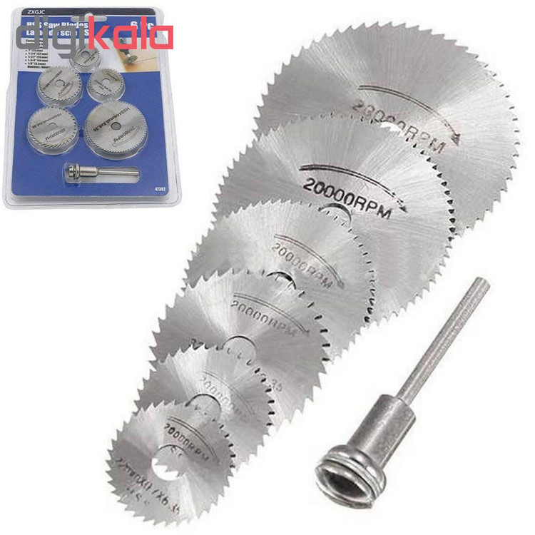 تیغ فرز انگشتی کد 57368 مجموعه 6 عددی