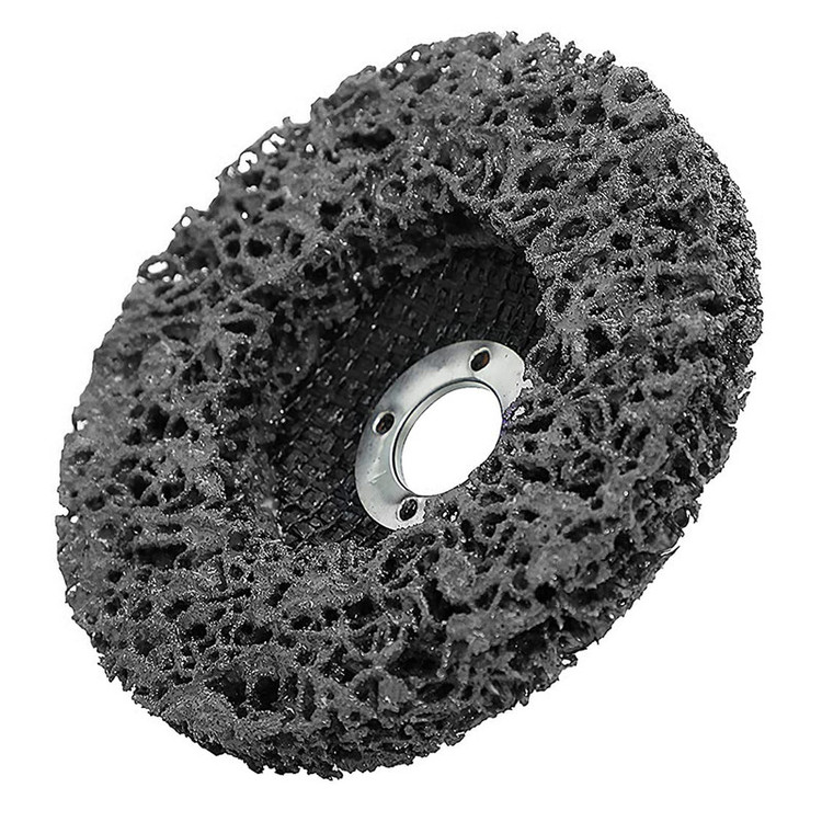 صفحه زنگ زدای نگرو مشکی 115 میلیمتری مدل black01