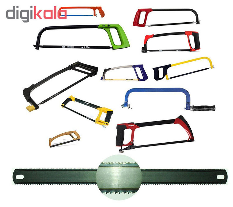 تیغ اره دولبه چوب و آهن بسته 3 عددی