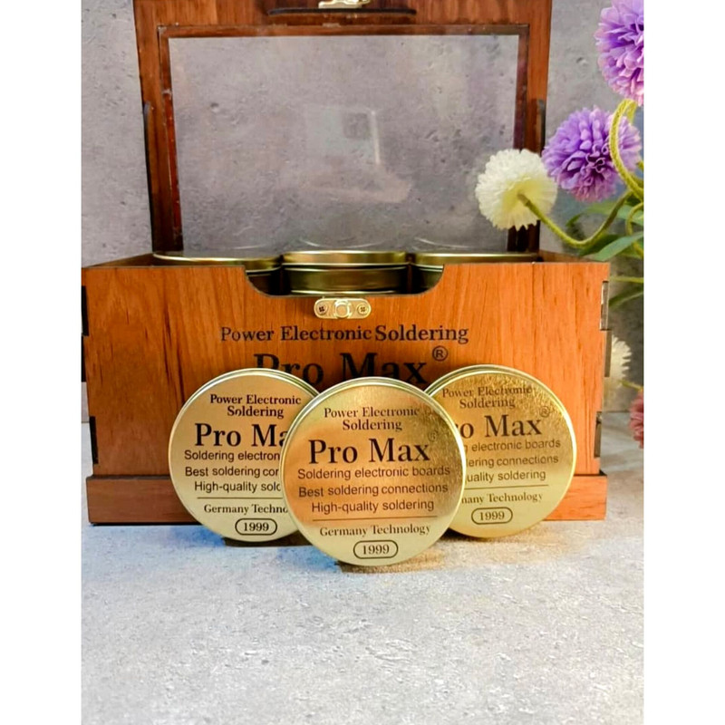 روغن لحیم پرومکس طرح فلزی وزن 50 گرم