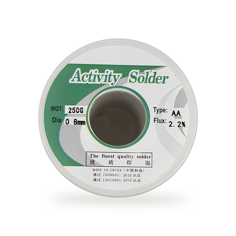 سیم لحیم اکتیویتی مدل 0.8mm وزن 250 گرم