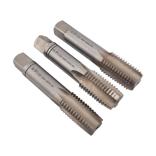 قلاویز دستی استیکو مدل M20-2.5 HSSG سایز 20 میلی متر مجموعه 3 عددی