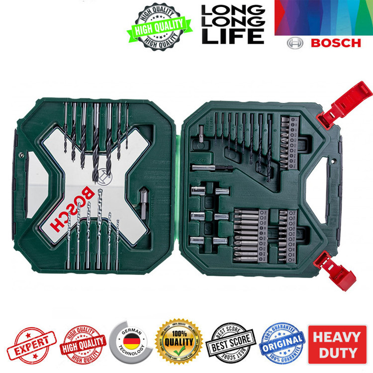 مته و سری پیچ گوشتی بوش مدل X line 60 کد PRO2607 مجموعه 60 عددی