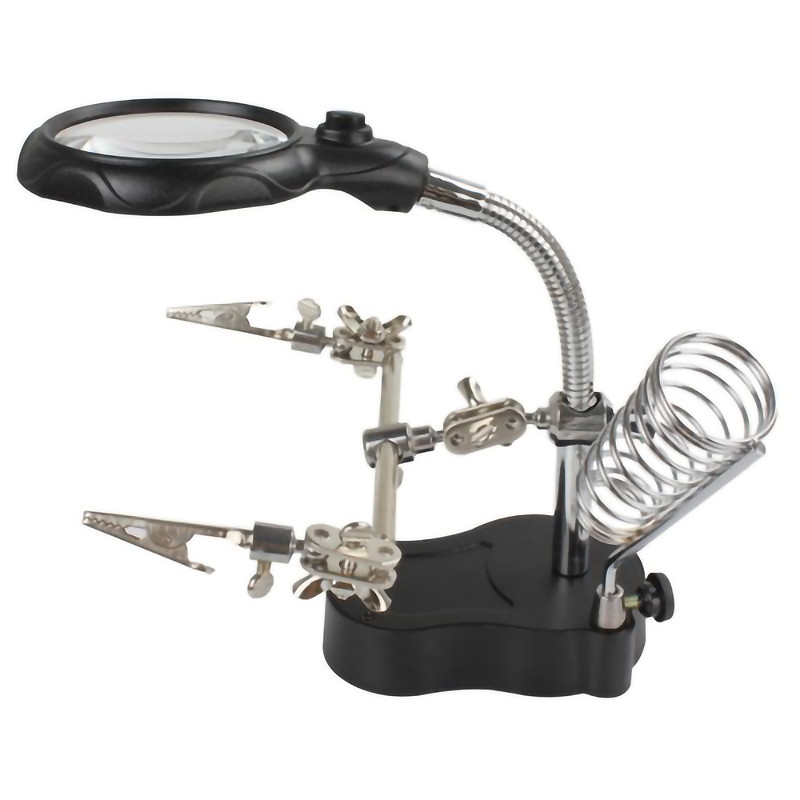 گیره مونتاژ مدل TE-801 به همراه ذره بین