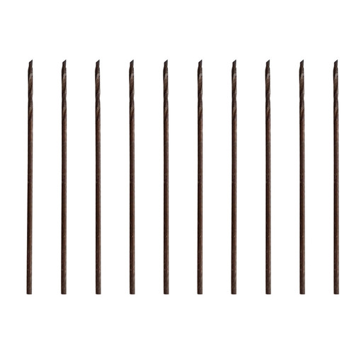 مجموعه 10 عددی مته فلز ولف کد DIN-0.5 سایز 0.5 میلی متر