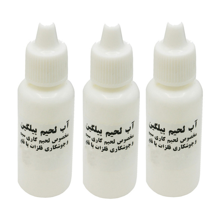مایع فلاکس لحیم کاری بیلگین مدل A75 حجم 25 میلی لیتر بسته 3 عددی