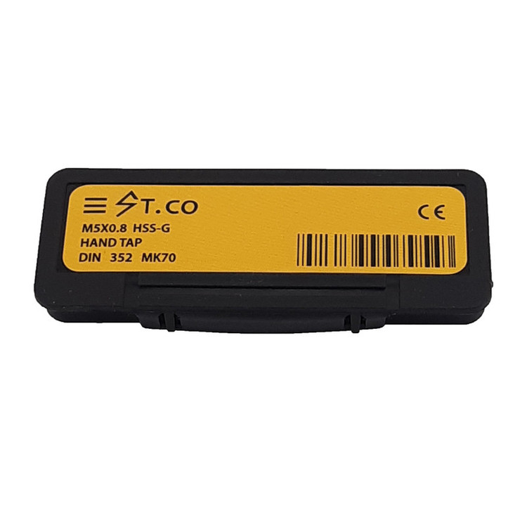 قلاویز دستی استیکو مدل M5-0.8 HSSG سایز 5 میلی متر مجموعه 3 عددی