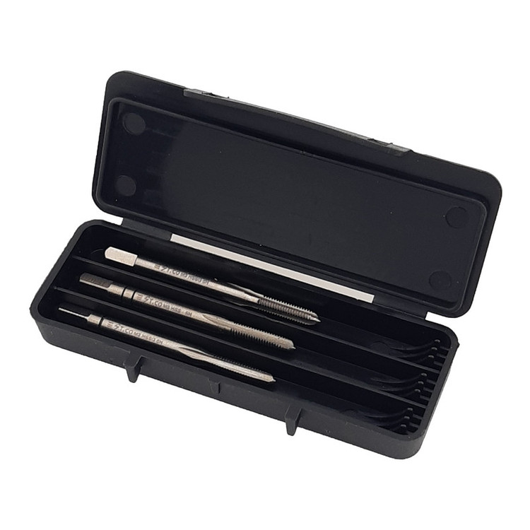 قلاویز دستی استیکو مدل M3-0.5 HSS-G سایز 3 میلی متر مجموعه 3 عددی