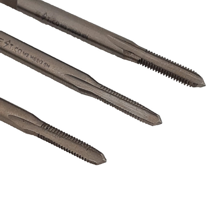 قلاویز دستی استیکو مدل M3-0.5 HSS-G سایز 3 میلی متر مجموعه 3 عددی