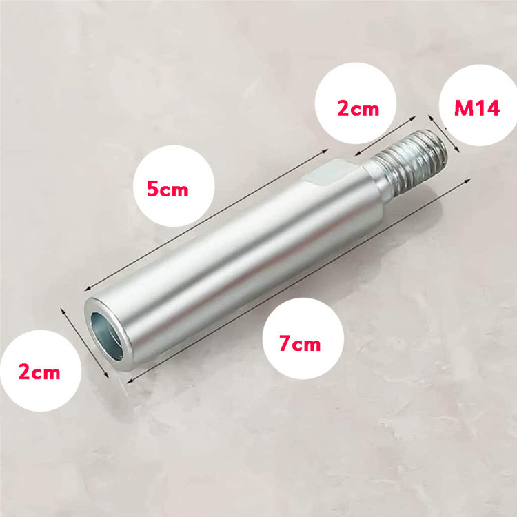 رابط افزایش طول شفت مینی فرز رزوه مدل M14 کد 50mm