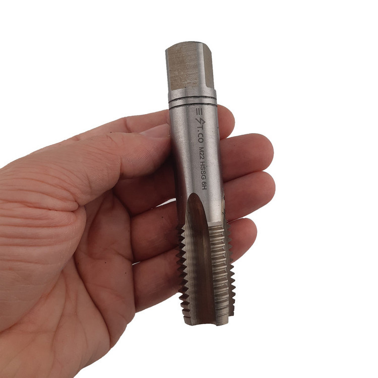 قلاویز دستی استیکو مدل M22-2.5 HSSG سایز 22 میلی متر مجموعه 3 عددی