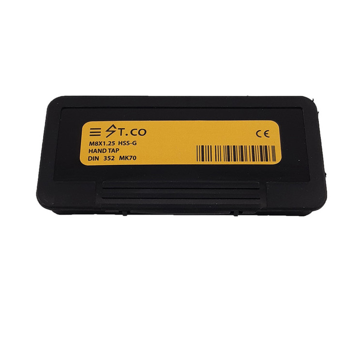 قلاویز دستی استیکو مدل M8-1.25 HSSG سایز 8 میلی متر مجموعه 3 عددی