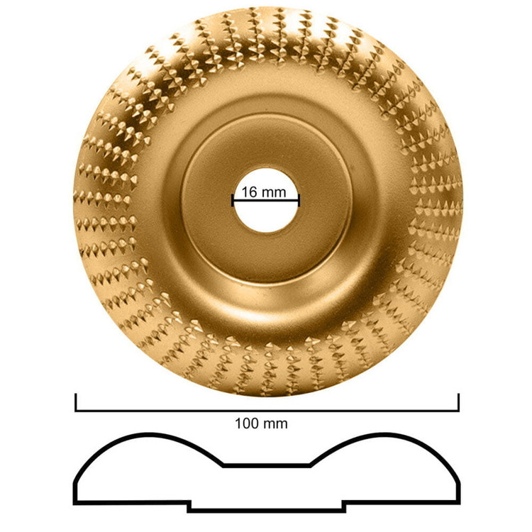 صفحه چوب ساب مینی فرز مدل تنگستن کاربید کد 100mm مجموعه سه عددی