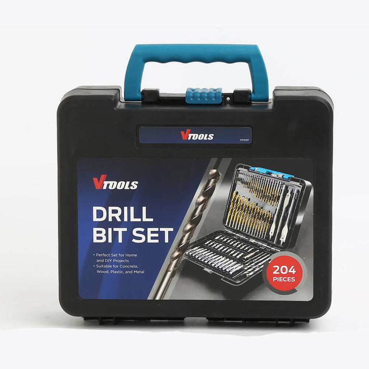 مته و سری پیچ گوشتی وی تولز مدل VT2127 مجموعه 204 عددی