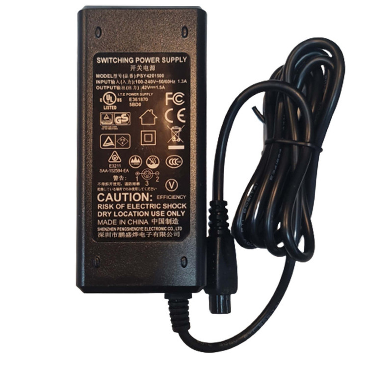 شارژر باتری مدل 42V-1.5A-scooter