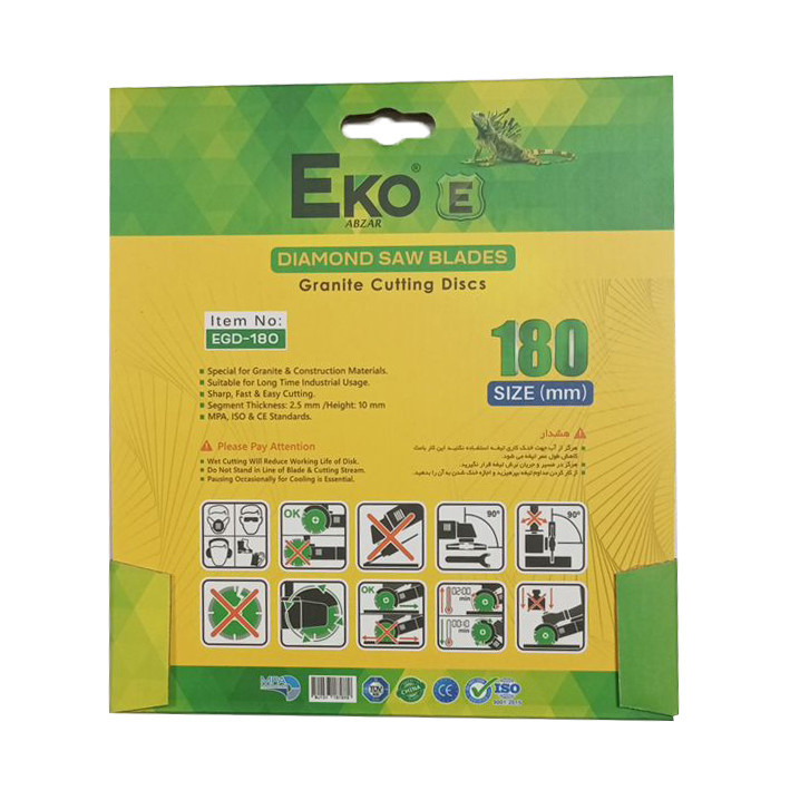صفحه گرانیت بر اکو مدل EGD-180 سایز 180 میلیمتر