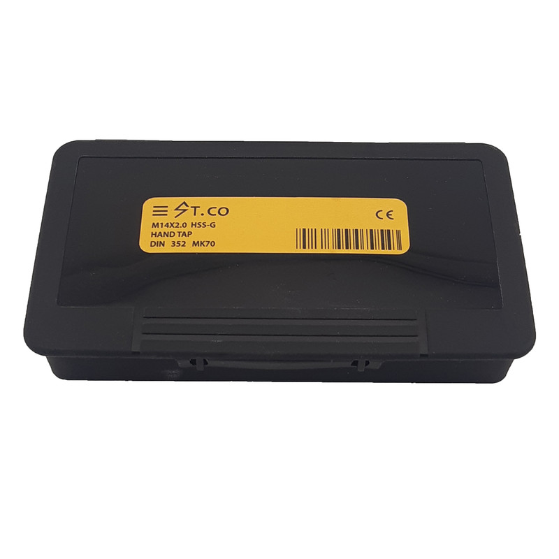 قلاویز دستی استیکو مدل M14-2 HSSG سایز 14 میلی متر مجموعه 3 عددی